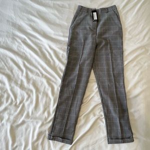 Plaid NastyGal High Waister Pants
